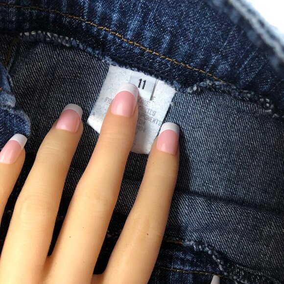 Vintage Y2K Denim Micro Mini Skirt - Picture 3 of 6